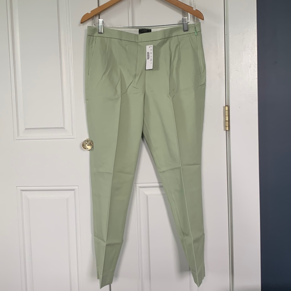 J.Crew Green trouser pants.